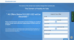 Desktop Screenshot of econtractor.com